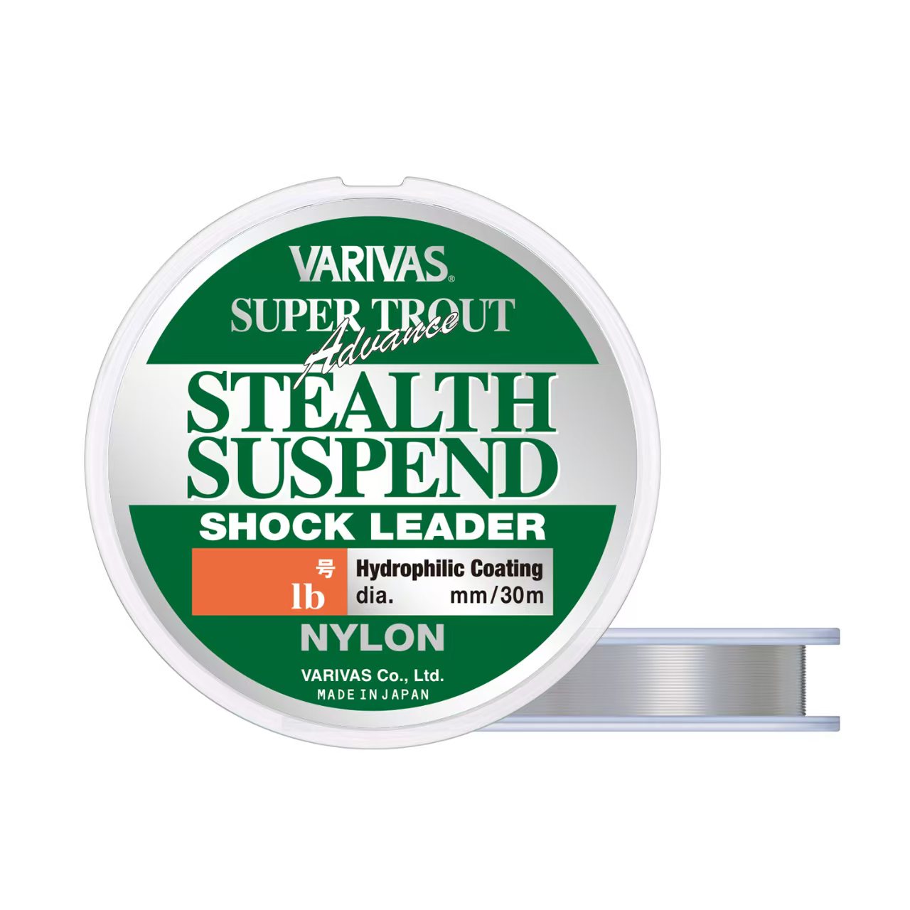 VARIVAS スーパートラウトアドバンス ステルスサスペンド ショックリーダー ［ナイロン］